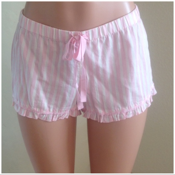 Victoria's Secret Cotton Pajama Short Set Pink - Picture 4 of 5